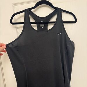 Nike Black Dri Fit Running Top, Size L
